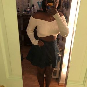 Forever 21 Forest Green Mini skirt